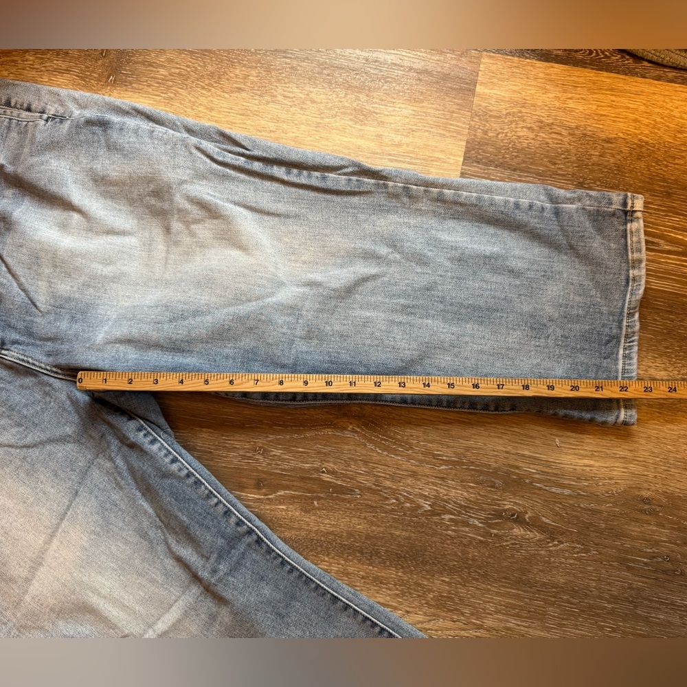 Button‎ Fly Wide Legged Cropped Jean by Judy Blue 22W - Picture 11 of 11